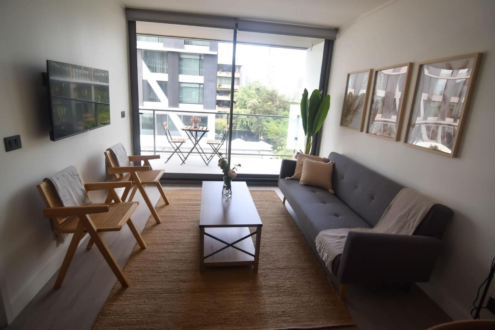 Apartamento Condes Living Arauco Park Gourmet Couple's Pad Santiago