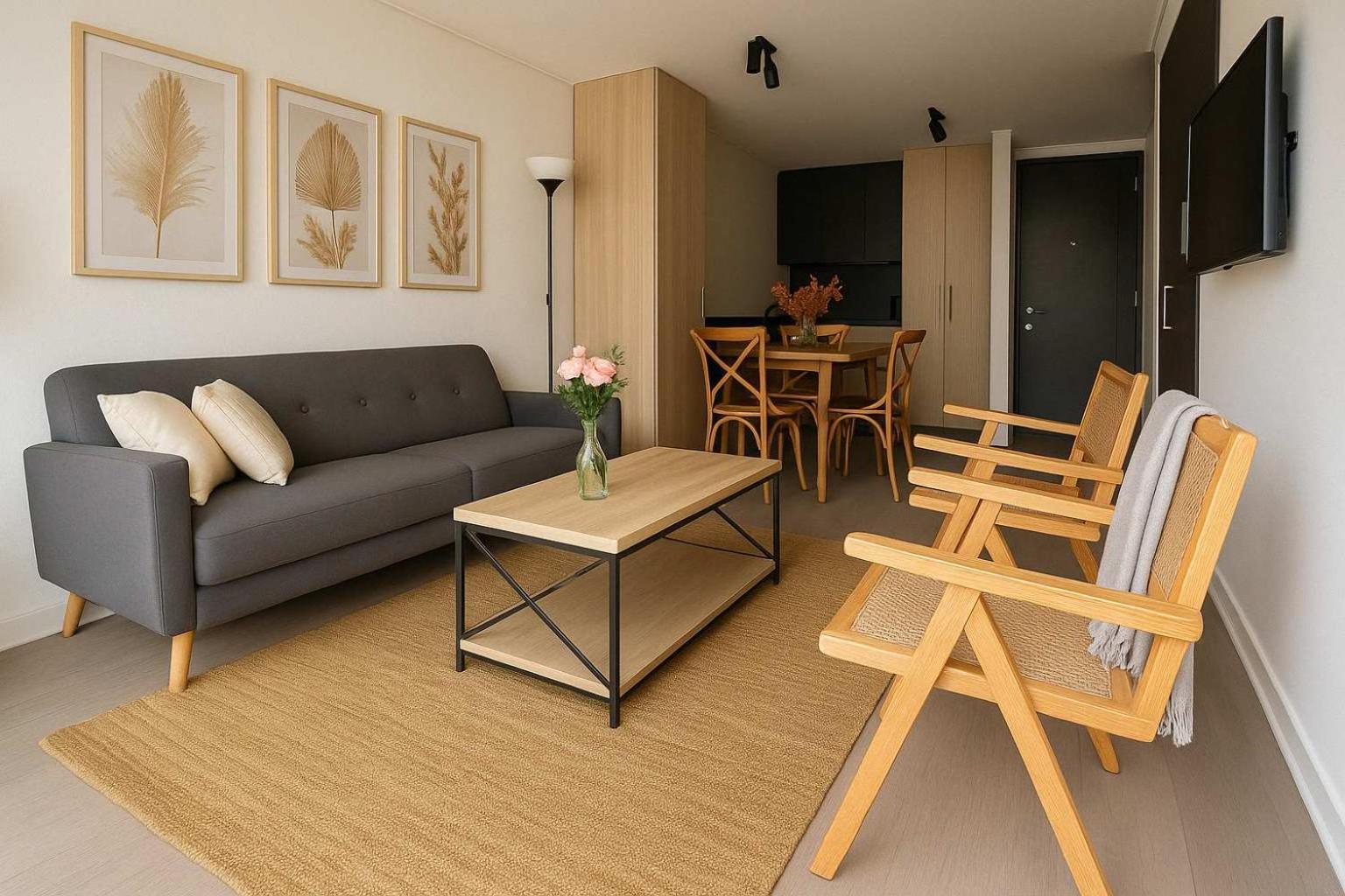 Condes Living Arauco Park Gourmet Couple's Pad Apartamento *